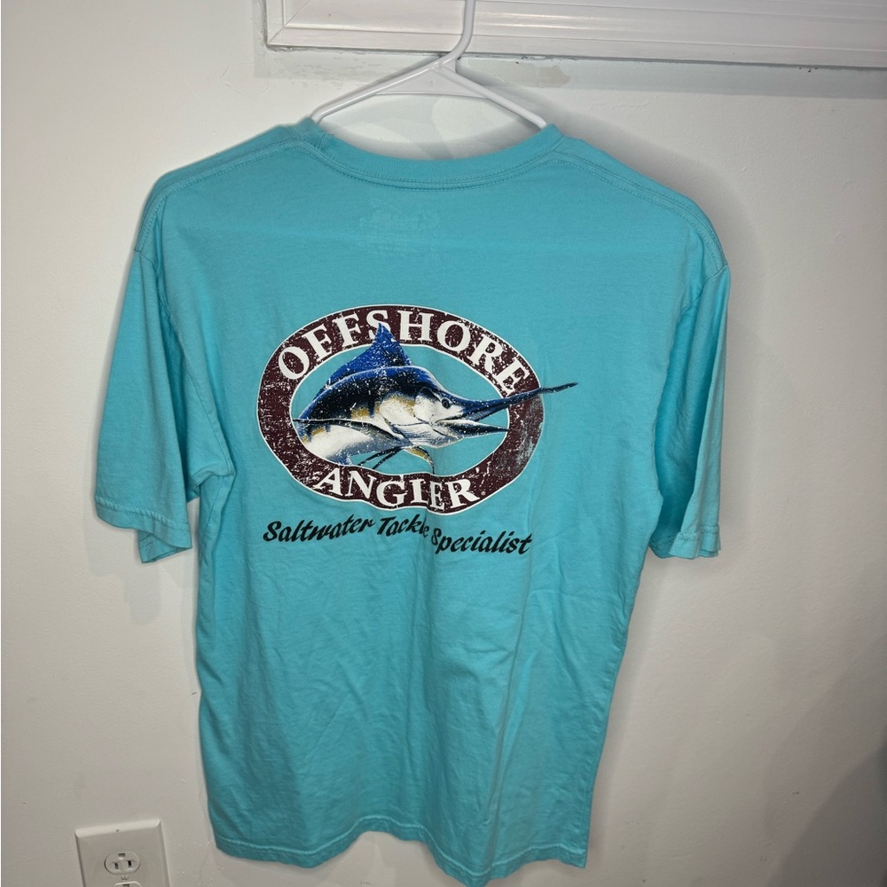 Teal Fishing Shirt